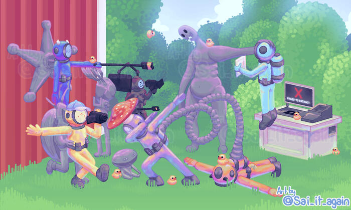 Content Warning fanart