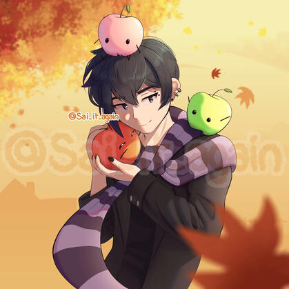 Stardew Valley's Sebastian fanart